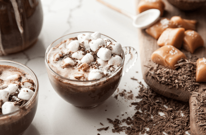 Elegant Wedel & Chopin chocolate liqueur